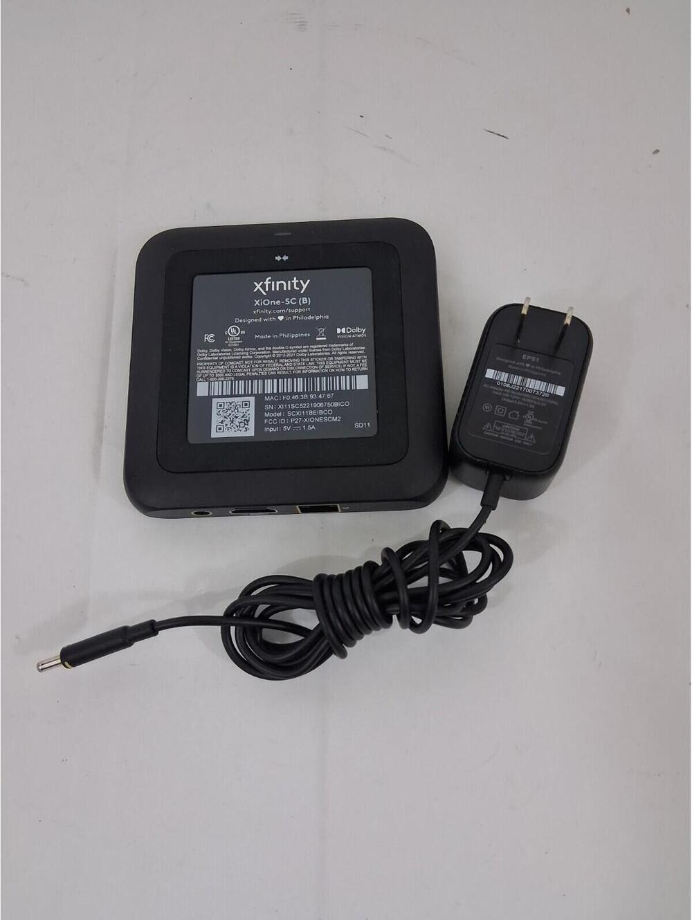 Xfinity XiOne-SC (B) Stream Box  & Power Supply Excellent Condition- No Remote